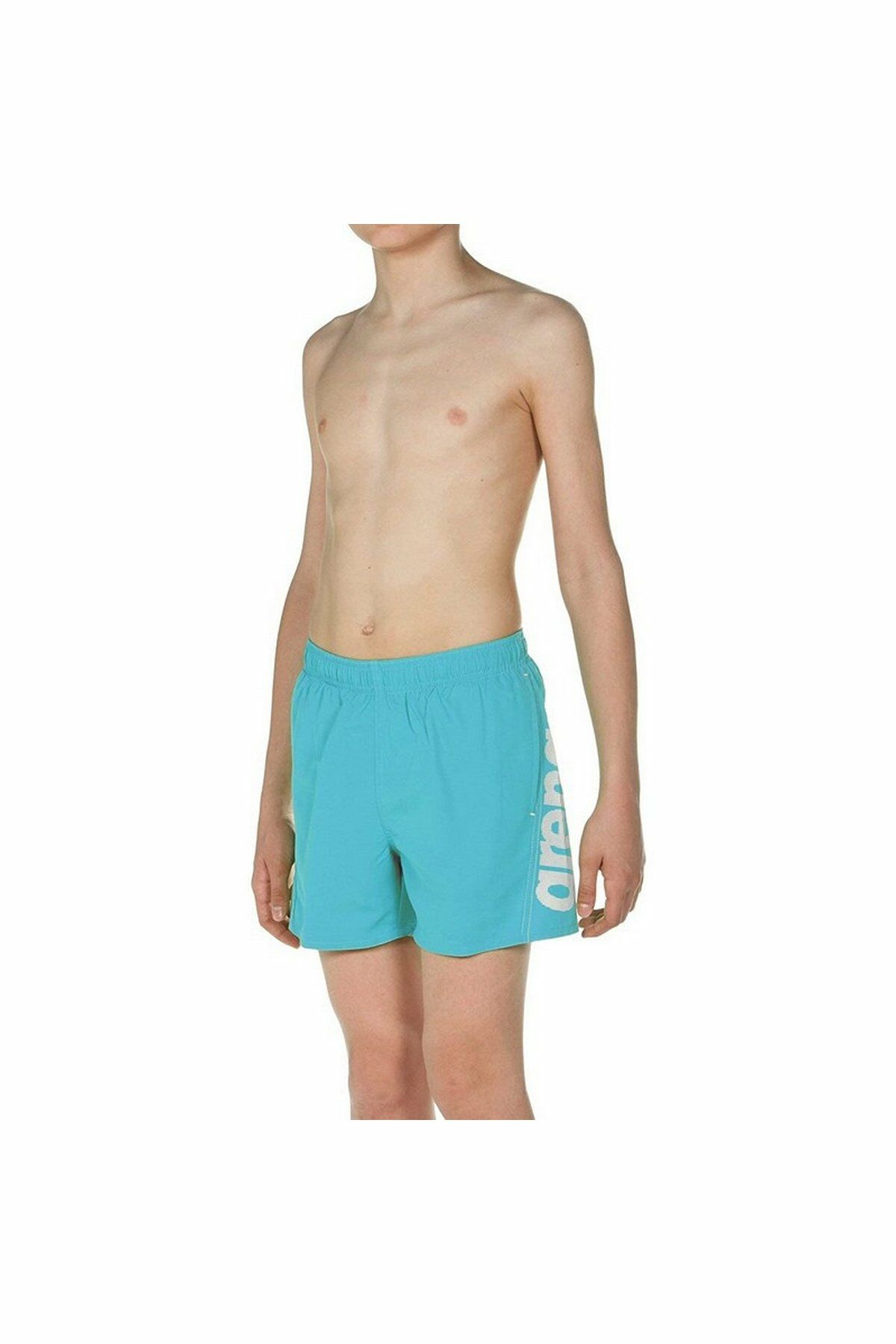 Arena Fundamentals Arena Logo JR Çocuk Deniz Plaj Şort Mayo Mavi 000662876 8-9