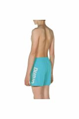 Arena Fundamentals Arena Logo JR Çocuk Deniz Plaj Şort Mayo Mavi 000662876 8-9