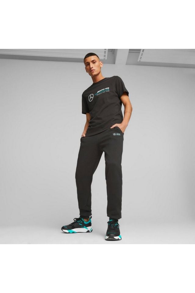 Puma MapF1 ESS Fleece Pants Puma-Black Erkek Günlük Pantolon Siyah 62116101