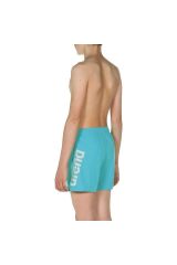 Arena Fundamentals Arena Logo JR Çocuk Deniz Plaj Şort Mayo Mavi 000662876 12-13