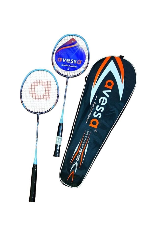 Avessa BST-500 Purple Profesyonel Badminton Raket Set