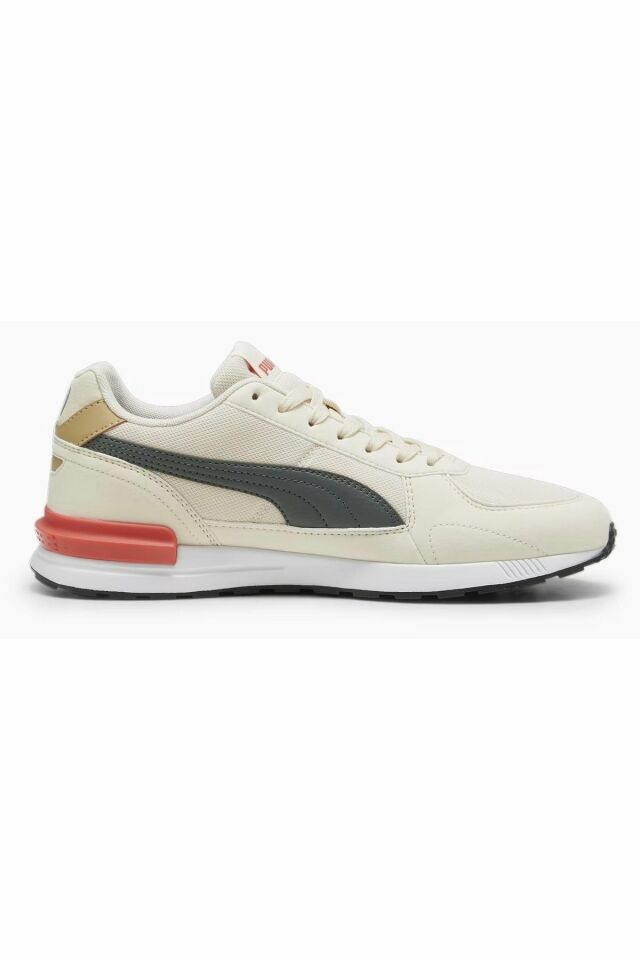 Puma Graviton Alpine-Snow Gray-Prairie Tan Erkek Spor Ayakkabı 38073852 43