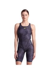Arena Women's Arena Camo Kikko Full Body Bayan Yüzücü Mayo Siyah 007307550 36