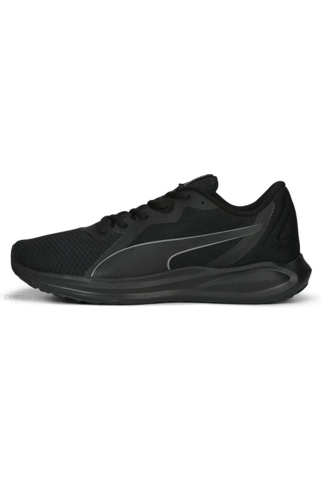 Puma Twitch Runner Fresh Puma-Black Cool Dark Gray Erkek Spor Koşu Ayakkabısı Gri 37798102