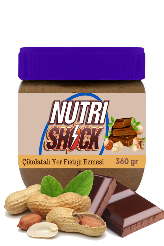 NutriShock Çikolatalı Yer Fıstığı Ezmesi 360g