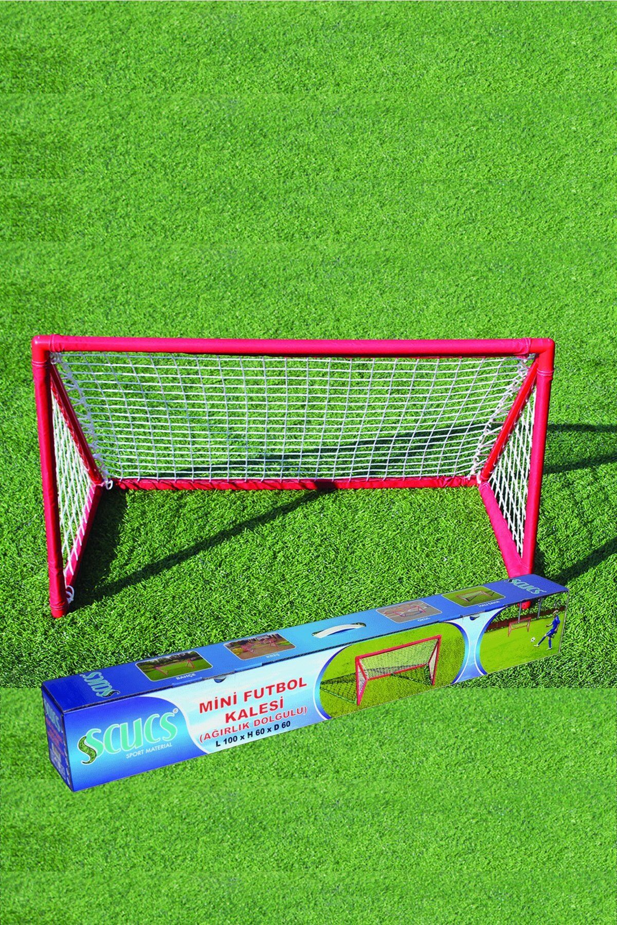 SCUCS SCX-1330 Mini Futbol Kalesi 100x60x60cm