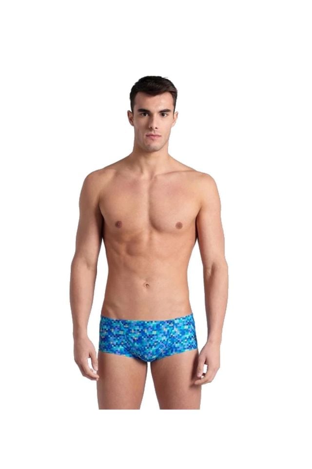 Arena Men's Arena Pooltiles Swim Low Waist Erkek Yüzücü Mayo Mavi 007166580