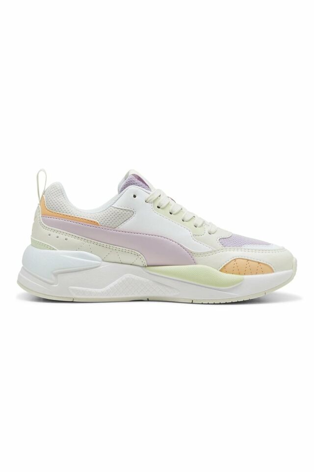 Puma X-Ray 2 Square Gray-Grape White-Peach Fizz Bayan Spor Ayakkabı 37310887