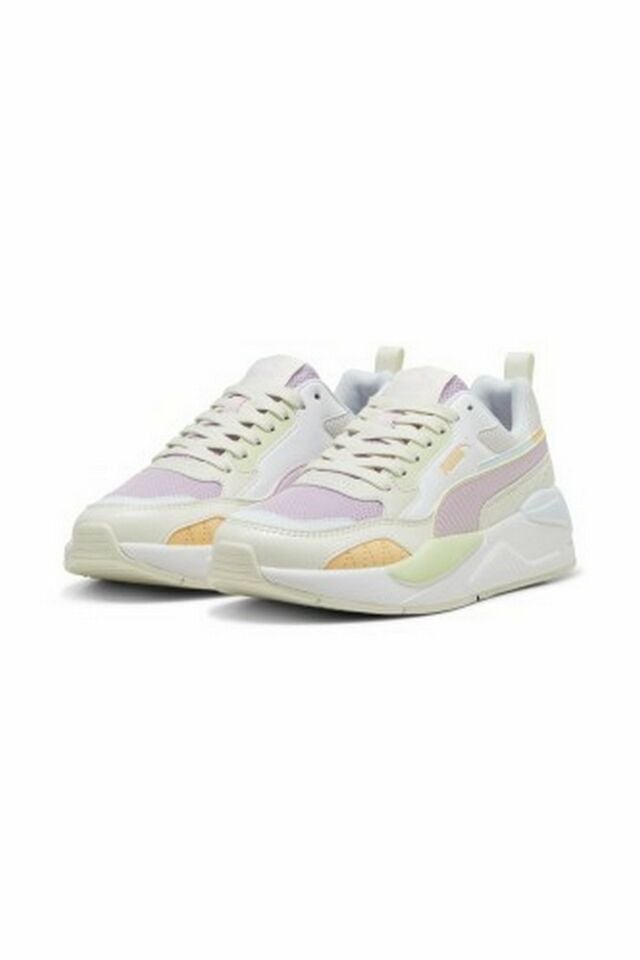 Puma X-Ray 2 Square Gray-Grape White-Peach Fizz Bayan Spor Ayakkabı 37310887 40