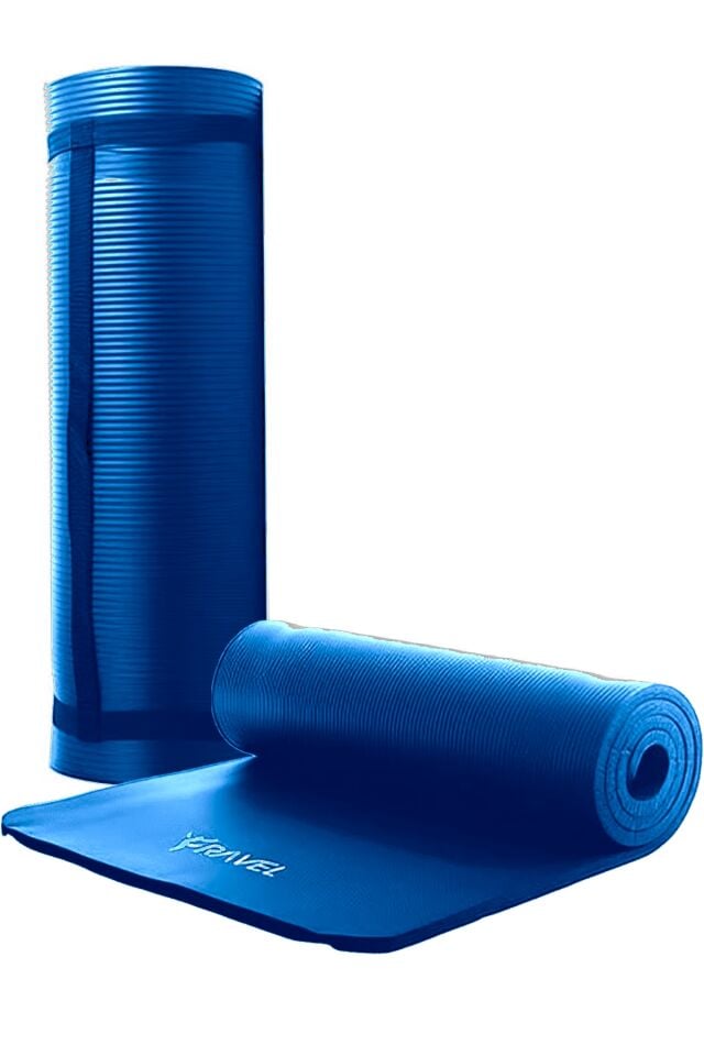 Ravel VTR-669 Foam Pilates Minderi & Yoga Matı 180x60 Cm x 15 Mm Mavi