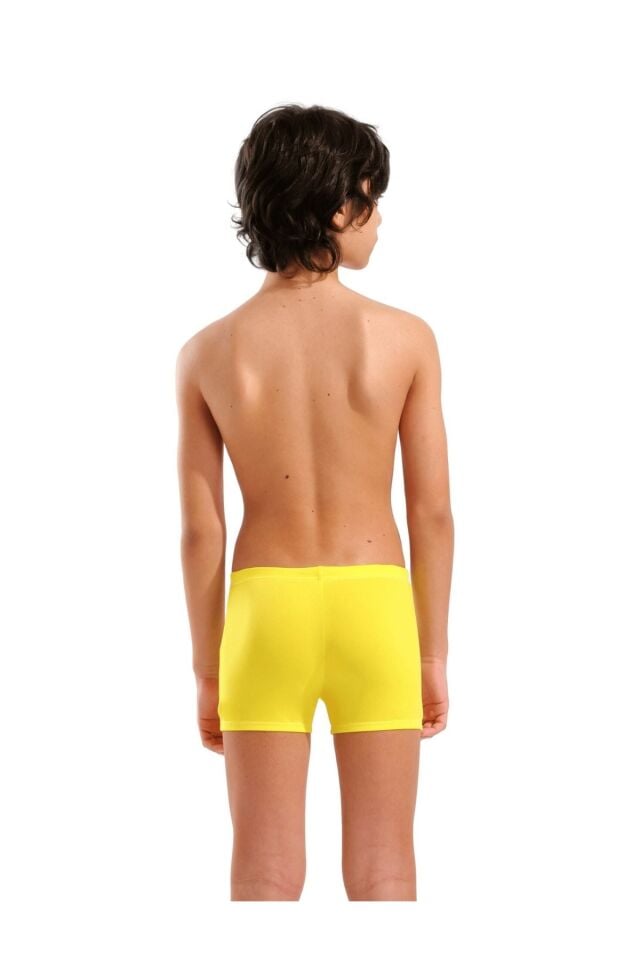 Arena Boy's Arena Logo Swim Short Erkek Çocuk Mayo Sarı 010349308