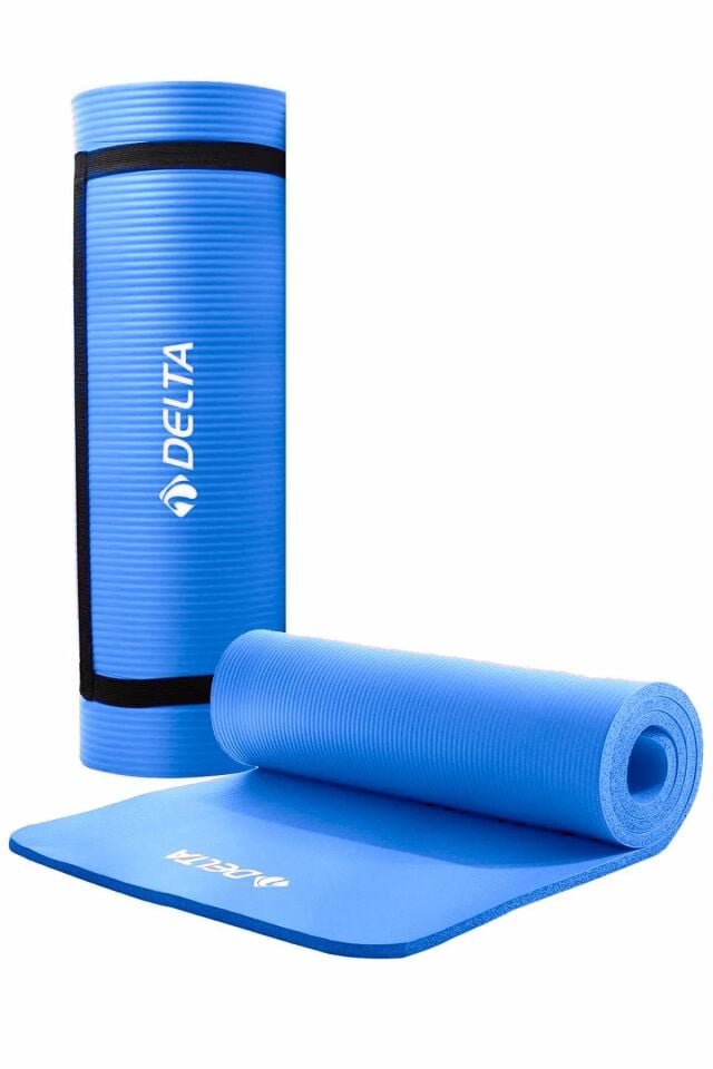 Delta MFT-943 Foam Pilates Minderi & Yoga Matı 180x60 Cm x 15 Mm Mavi