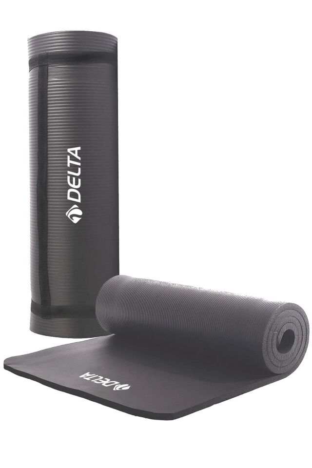 Delta MFT-641 Foam Pilates Minderi & Yoga Matı 180x60 Cm x 15 Mm Antrasit