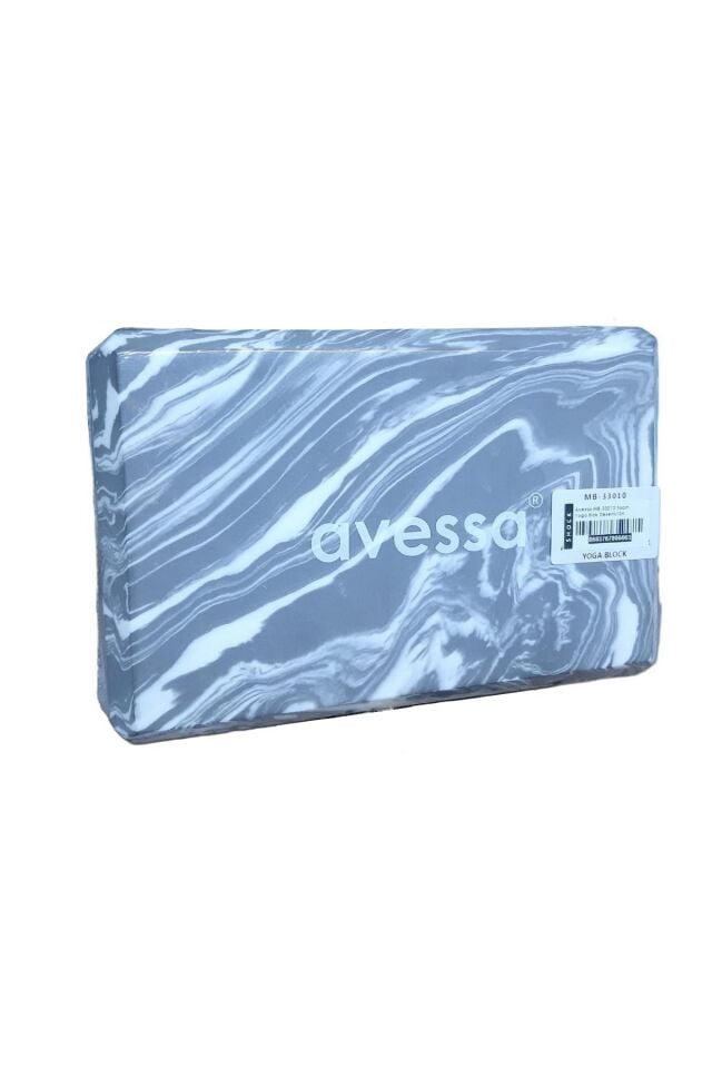 Avessa MB-33010 Foam Yoga Blok Desenli/Gri