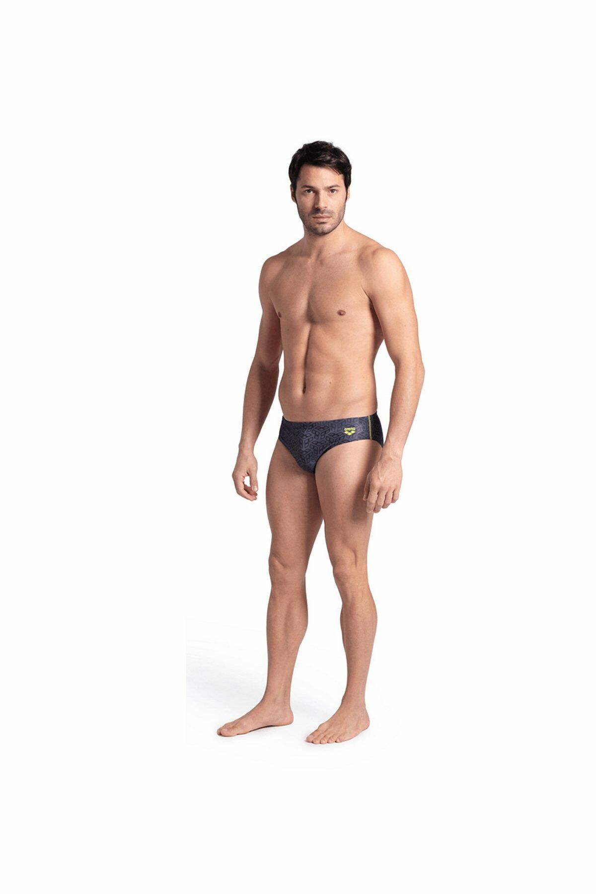 Arena Men's Arena Camo Kikko Swim Erkek Briefs Mayo Siyah 007164550 85