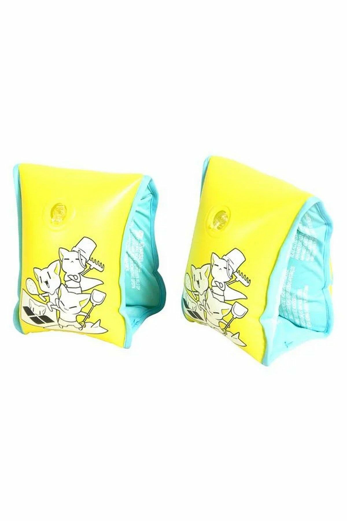 Arena Friends Soft Armband Unisex Çocuk Yüzme Kolluğu Sarı 95244310 1-3