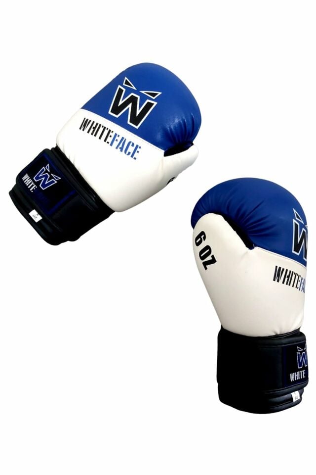 Whiteface Nova Çocuk Boks Eldiveni Mavi 6 OZ