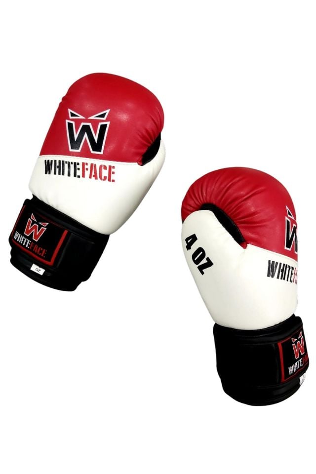Whiteface Nova Çocuk Boks Eldiveni Kırmızı 4 OZ