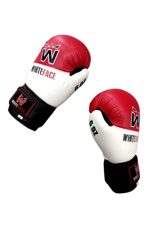 Whiteface Nova Çocuk Boks Eldiveni Kırmızı 6 OZ