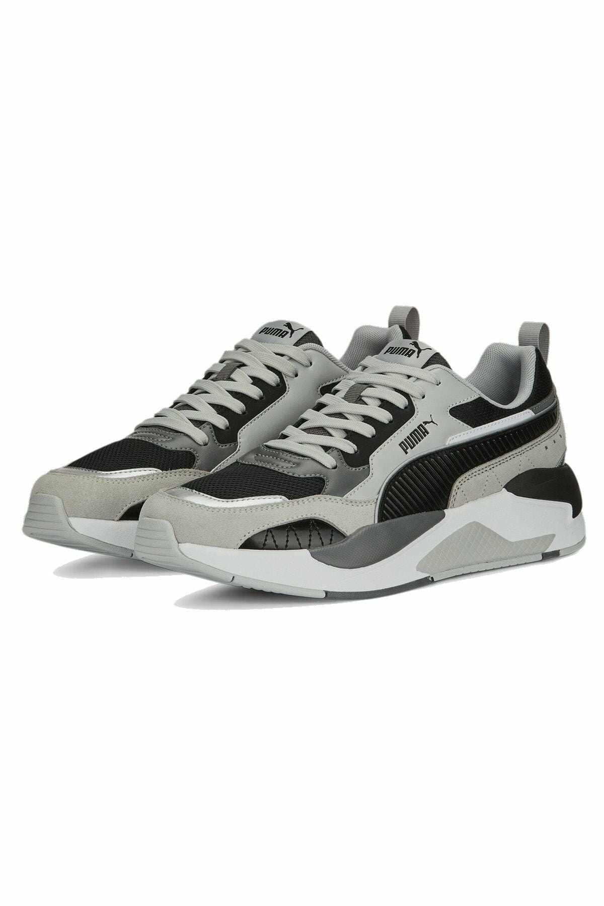 Puma X-Ray 2 Square SD Cool Light Gray Puma-Black Dark Gray Erkek Spor Ayakkabı Gri 38320312 44.5