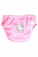 Arena Friends Aqua Nappy Çocuk Unisex Pembe Yüzücü Bikini 003797910 12 Ay