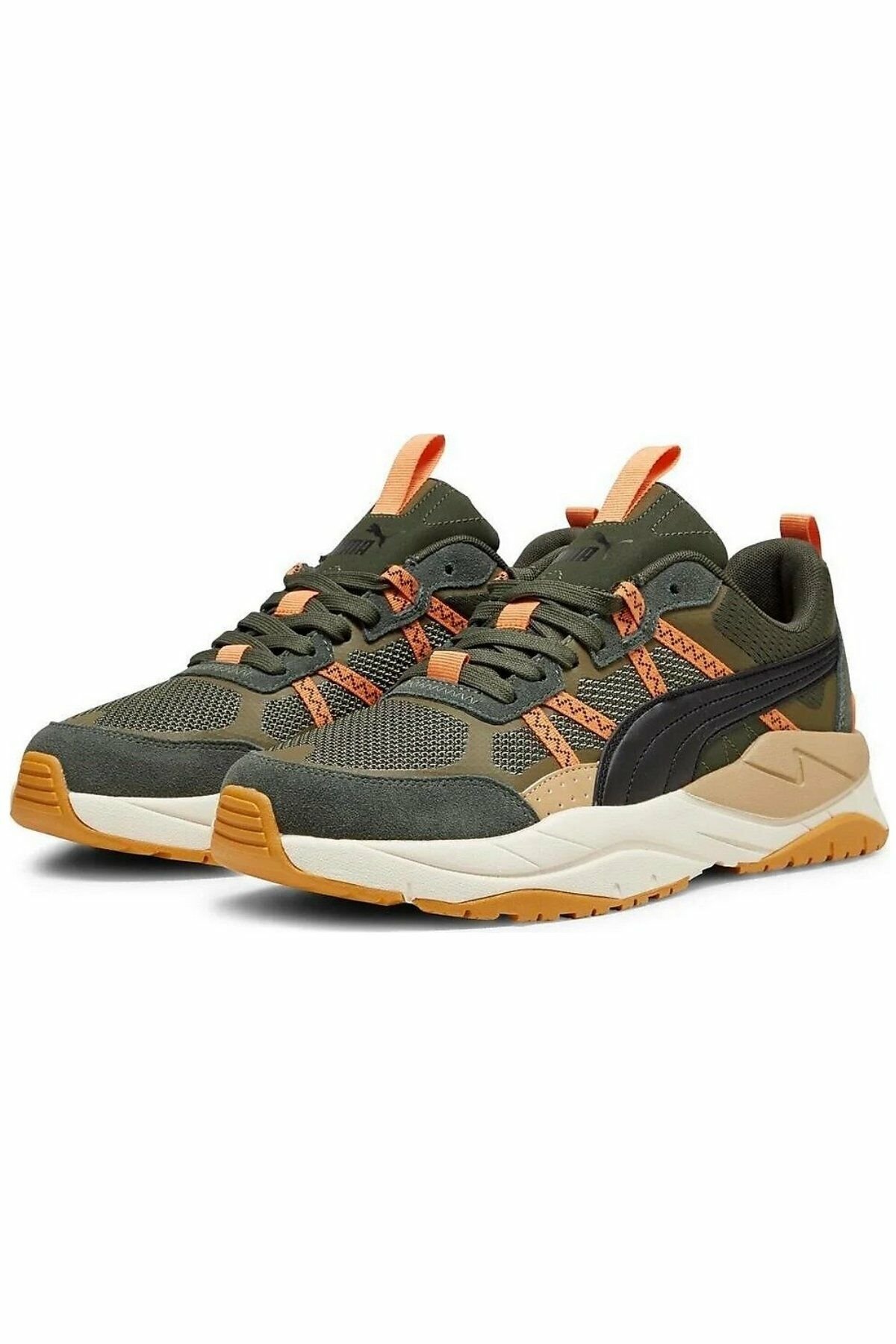 Puma X-Ray Tour Myrtle Puma-Black Olive Drab Erkek Spor Ayakkabı 39231702 43