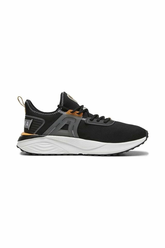 Puma Pacer 23 Desert Road Blk-Mineral Gray-Clementine Erkek Günlük Spor Ayakkabı Siyah 10778302 42