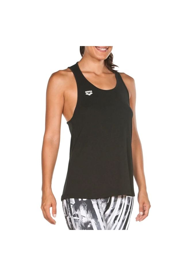 Arena W Gym Tank Top Cross Back Bayan Tişört Siyah 001591500