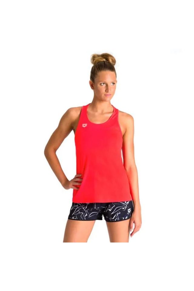 Arena W Gym Tank Top Cross Back Bayan Spor Atlet Tişört Kırmızı 001591470