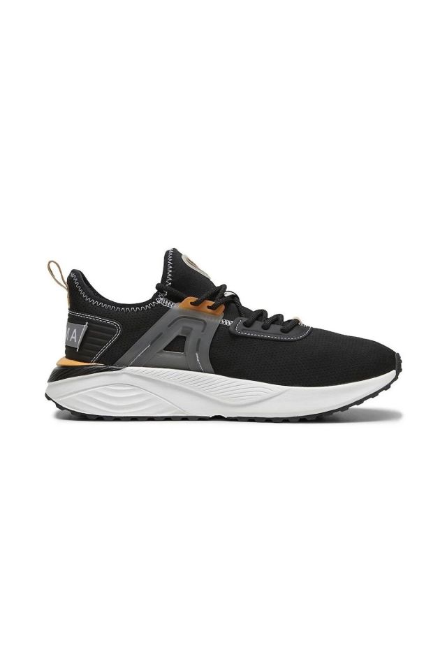 Puma Pacer 23 Desert Road Blk-Mineral Gray-Clementine Erkek Günlük Spor Ayakkabı Siyah 10778302 45
