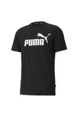 Puma ESS Logo Tee Puma-Black T-Shirt Unisex Günlük Tişört Siyah 58666601 L