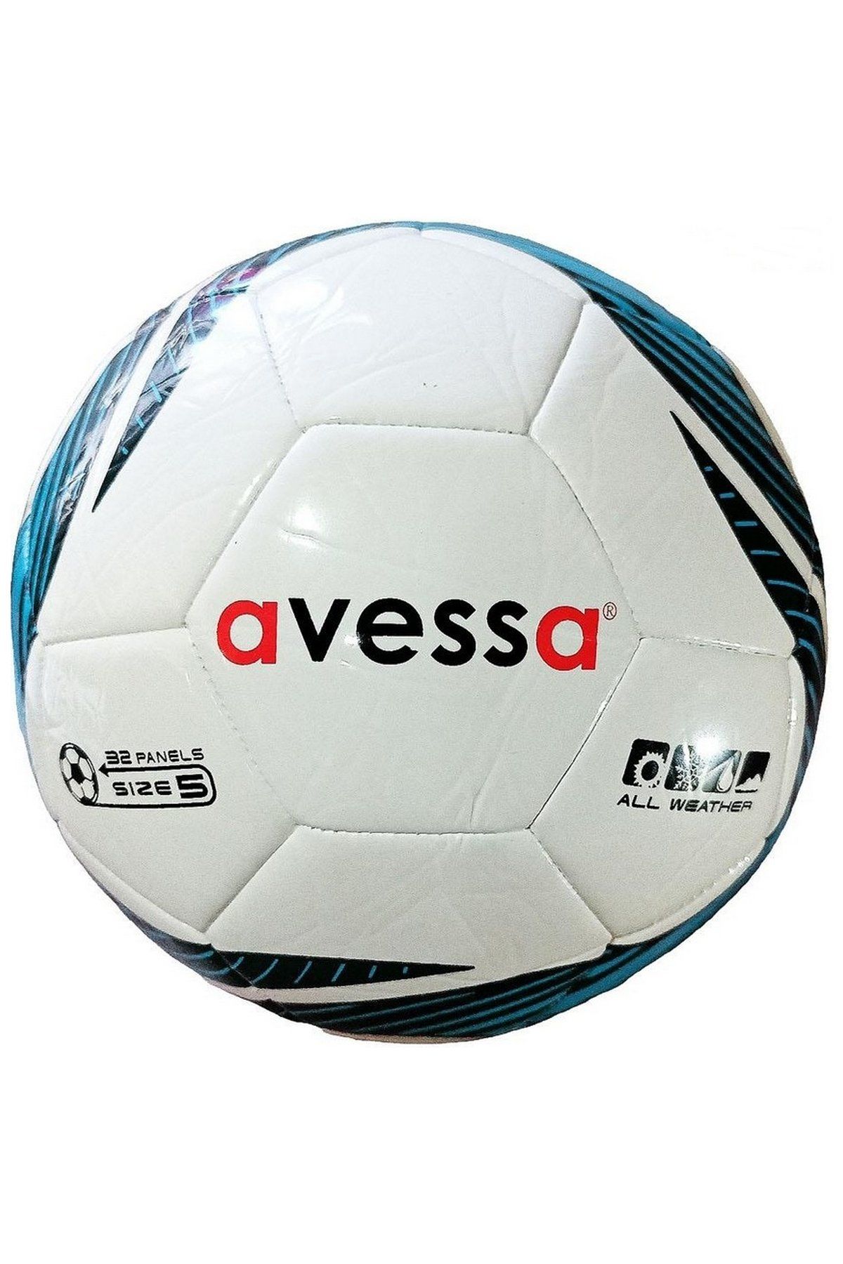 Avessa HFT-3000-100 Hybrid No 4 Futbol Topu Mavi\Siyah