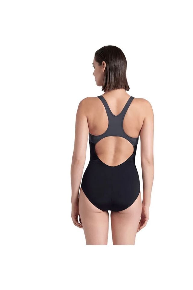 Arena Women's Arena Logo Kikko Swimsuit Contro Bayan Mayo Siyah 006731550
