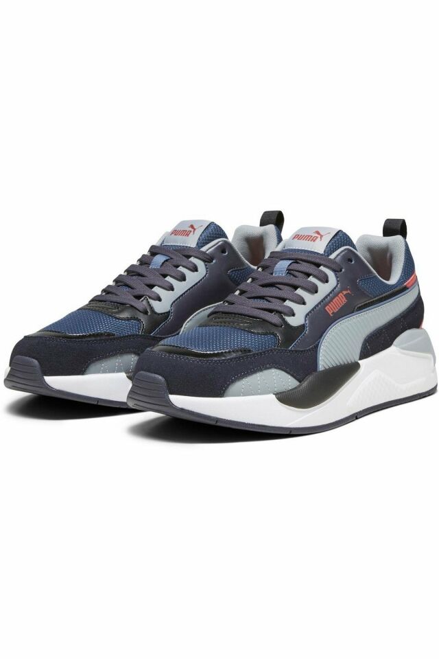 Puma X-Ray 2 Square SD Puma-Black Cool Mid Gray Inky-Blue Erkek Spor Ayakkabı 38320316 40