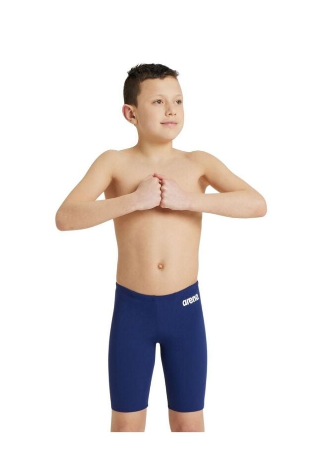 Arena Boy's Team Swim Jammer Solid 10-11 Yaş Erkek Çocuk Yüzücü Mayo Lacivert 004772750