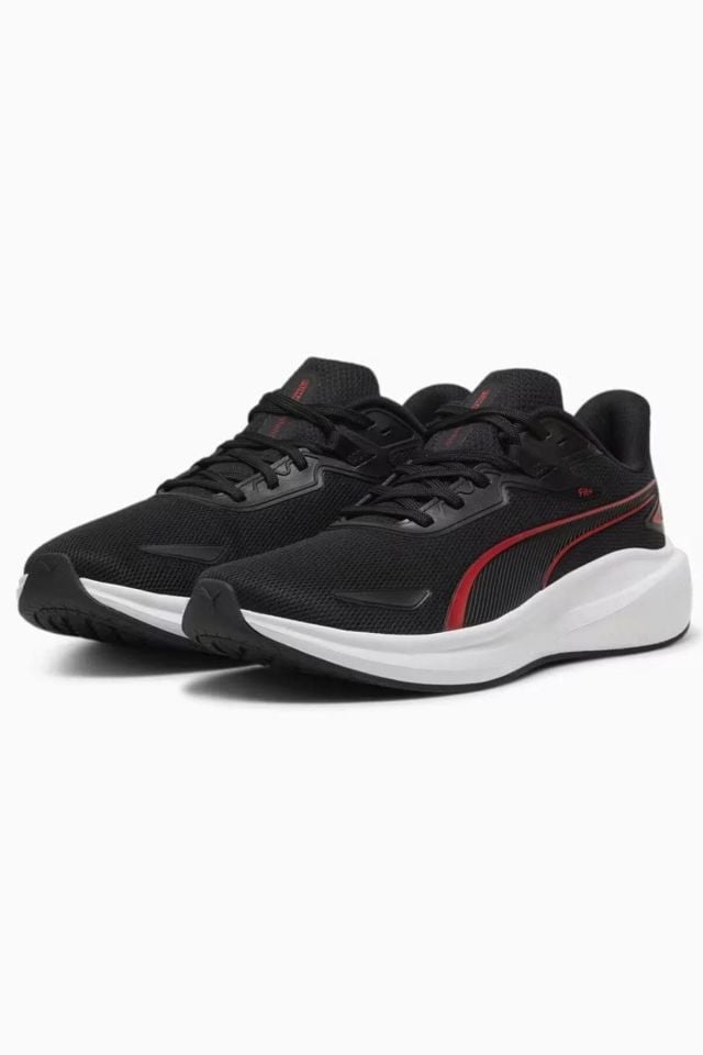 Puma Skyrocket Lite Black-White For All Time Red Erkek Günlük Ayakkabı Siyah 37943715