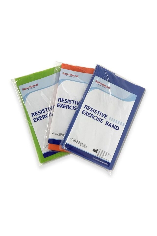 Sanctband Resistive Exercise Band Di̇renç Bandı 1.5m Heavy Blue