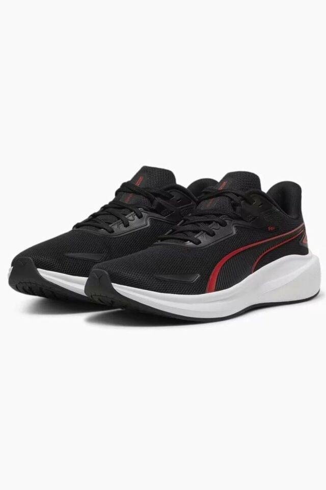 Puma Skyrocket Lite Black-White For All Time Red Erkek Günlük Ayakkabı Siyah 37943715 44