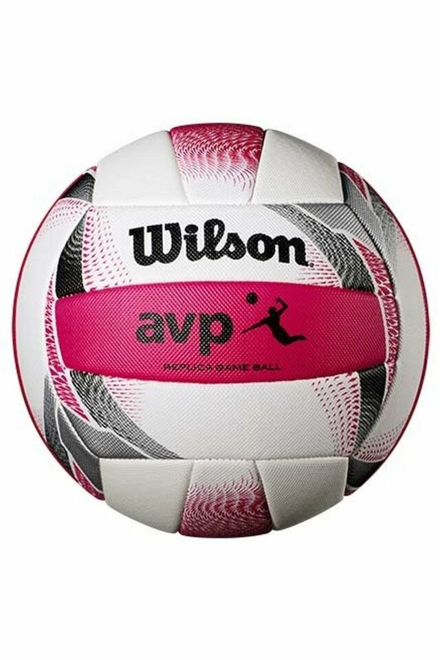 Wilson 1158-3167 Avp Replica Game Ball No 5 Voleybol Topu Beyaz/Pembe