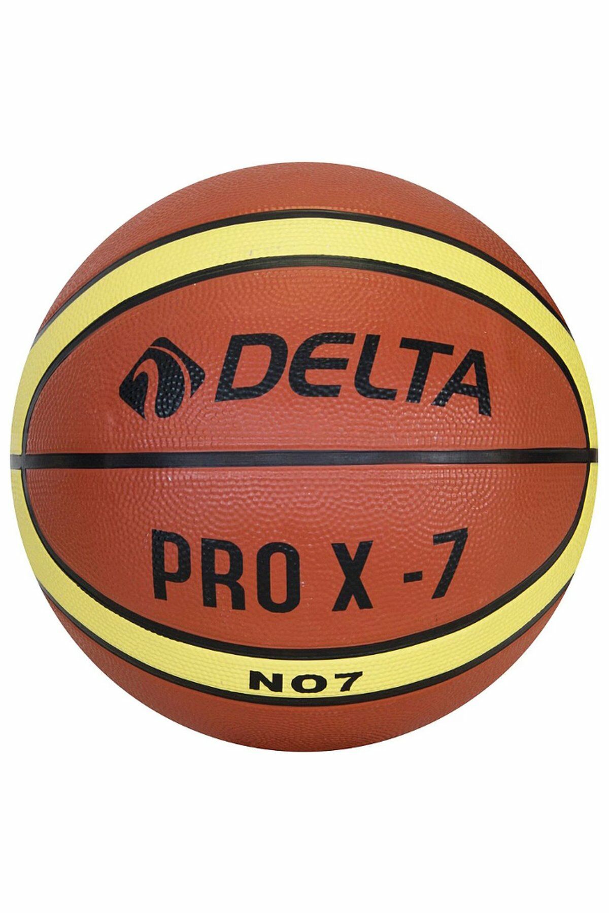 Delta Pro X Deluxe Kauçuk No 7 Basketbol Topu Turuncu
