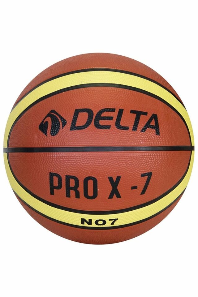 Delta Pro X Deluxe Kauçuk No 7 Basketbol Topu Turuncu