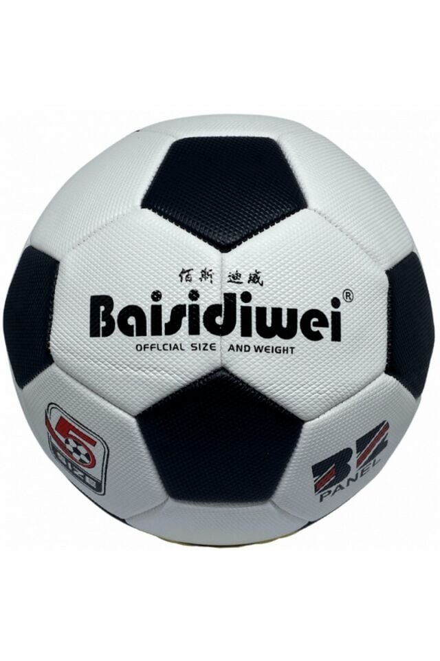 Baisidiwei BSF-25 32 Panel Klasik No 5 Halı Saha Futbol Topu Siyah/Beyaz