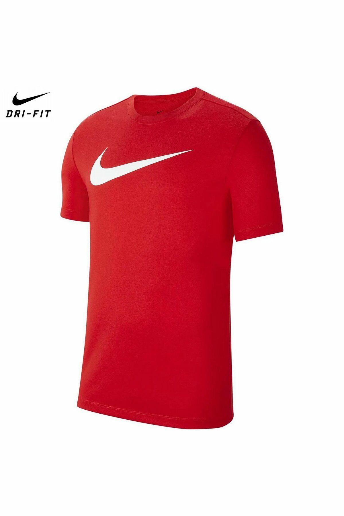 Nike Dri-Fit Park 20 Ss Tee Hbr Erkek Spor Tişört Kırmızı CW6936-657 M