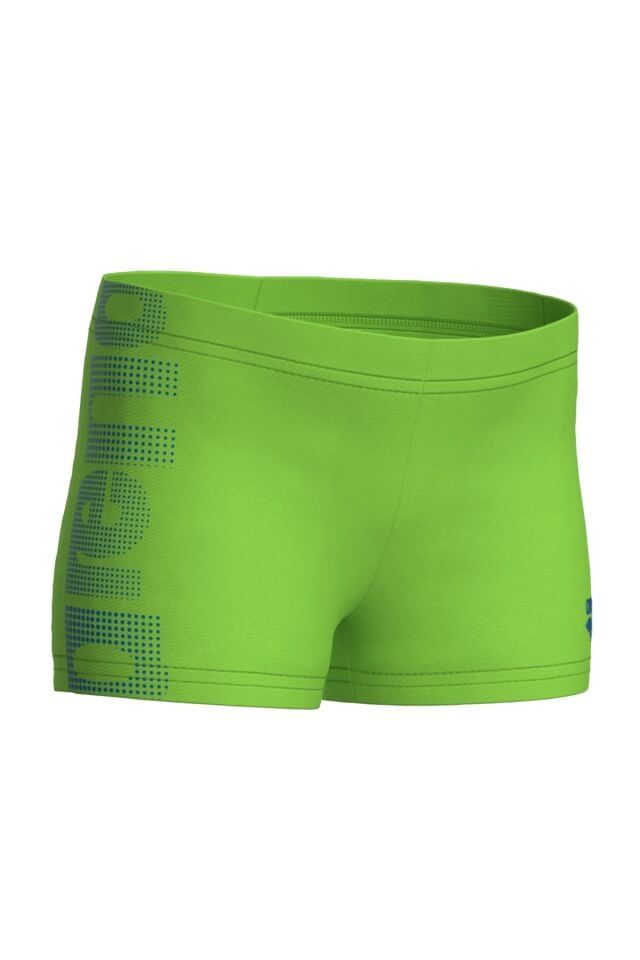 Arena Logo Kids Boy Short Erkek Çocuk Yüzücü Şort Yeşil 003612600