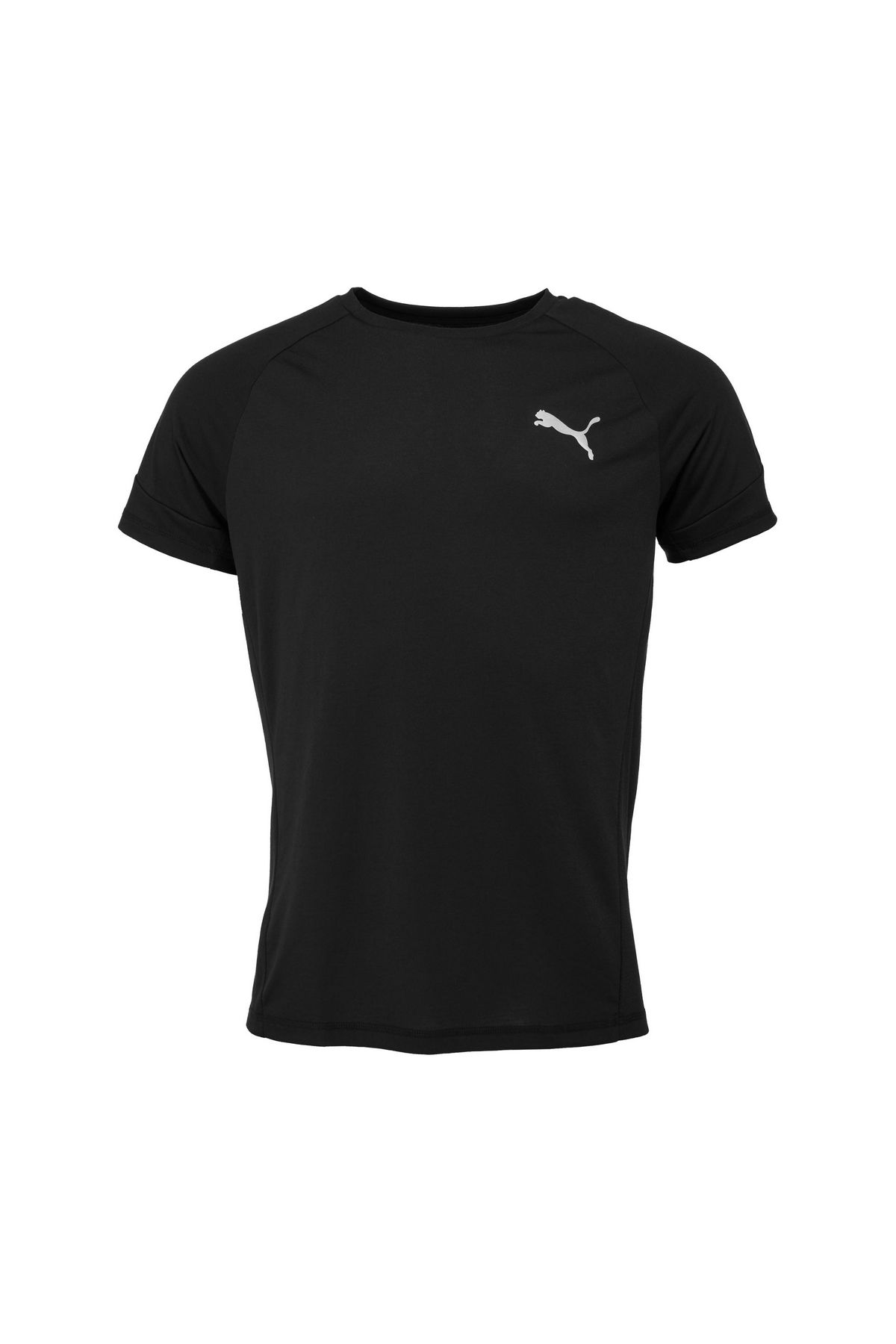 Puma Evostripe Tee Puma-Black Unisex Günlük Tişört Siyah 67592801