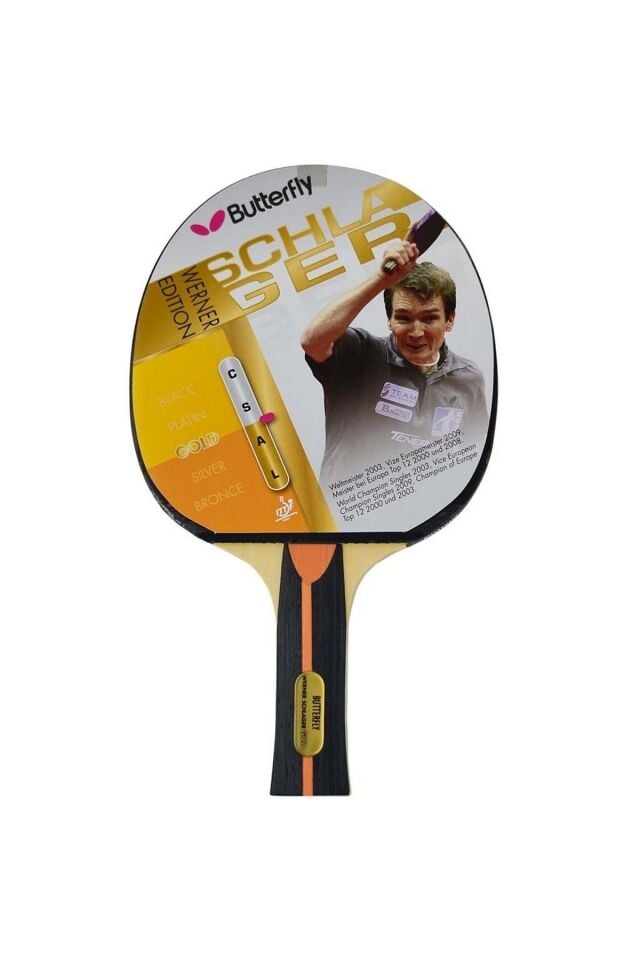 Butterfly 85072 Werner Schlager Edition Gold M.Tenisi Raket