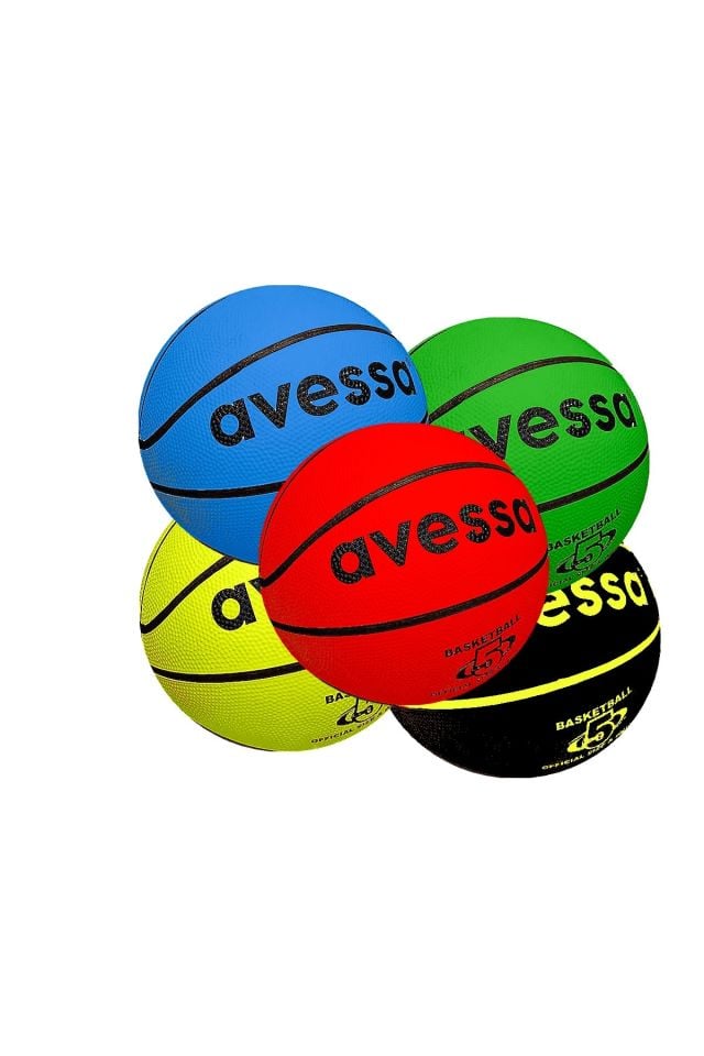 Avessa BRS-5 No 5 Basketbol Topu 5 Renk (Karışık Renk)