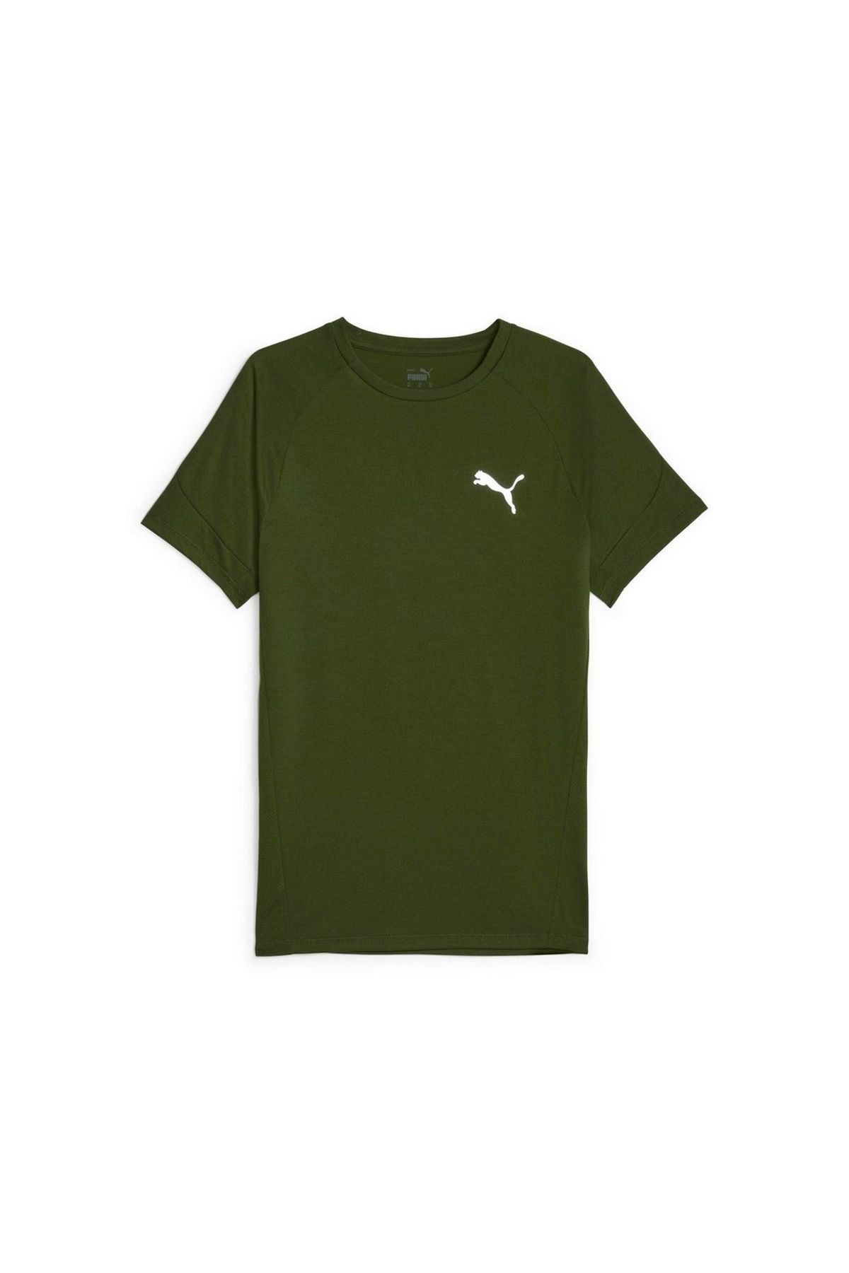 Puma Evostripe Tee Myrtle Unisex Günlük Tişört Yeşil 67592831