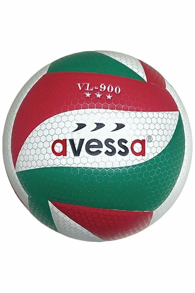 Avessa VL-900-103 Yapıştırma No 5 Voleybol Topu Kırmızı/Yeşil
