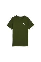 Puma Evostripe Tee Myrtle Unisex Günlük Tişört Yeşil 67592831 XL